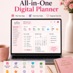 All-in-One Digital Planner – Life, Goals, Wellness & Finance Planner